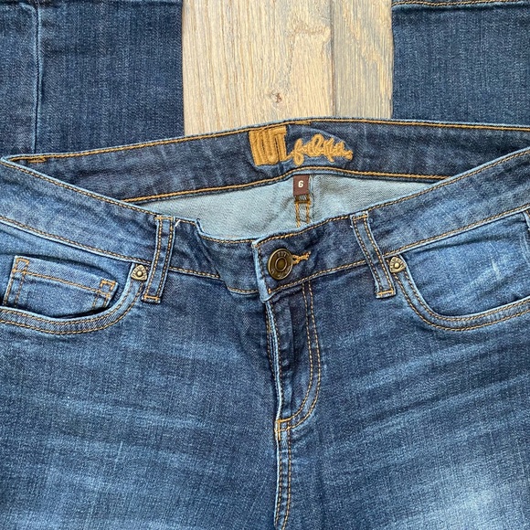 Size 6 KUT Straight/Skinny Jeans - Picture 8 of 9
